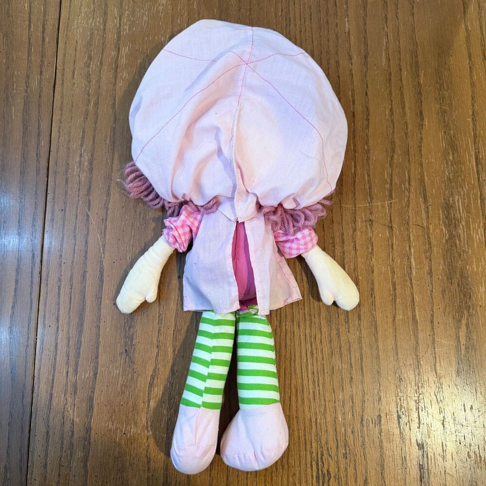 Vintage Strawberry Shortcake Raspberry Tart Doll 1981 Kenner Plush Rag Doll 15" - Picture 2 of 5